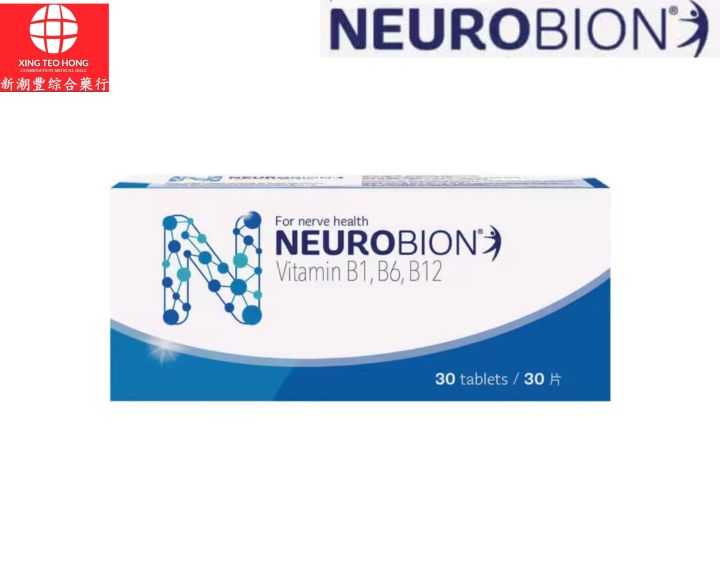 NEUROBION For nerve health Vitamin B1,B6,B12 30 tablets. EXP. 06/2026 ...