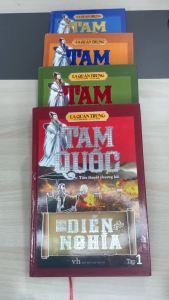 Sách - Tam Quốc Diễn Nghĩa Trọn Bộ 4 Tập (Bìa cứng)