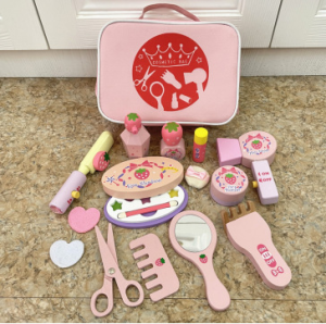 YOULEBI | Wooden Simulated Dressing Table Set Toy