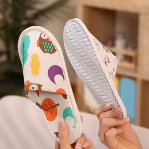 High quality traveling beauty hotel white Kids slippers homestay plush coral fleece anti-skid house slipper