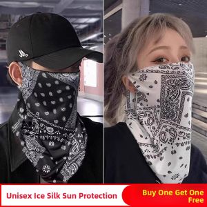 JIFANPAUL | Sun Protection Face Mask with Ear Hooks and Neck Cover