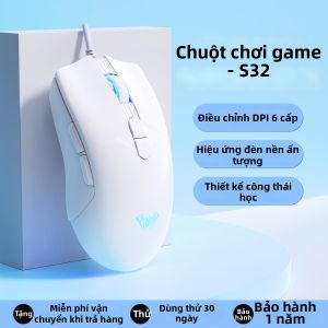 AULA | Chuột Có Dây Đèn LED cho Gaming và Văn Phòng