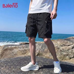 BALENO | Plain Color Work Style Summer Breathable Versatile Light Shorts