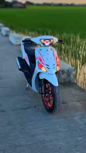 MIO SPORTY STICKER MIO SPORTY INDO CONCEPT STICKER MIO SPORTY FLOWER DECALS