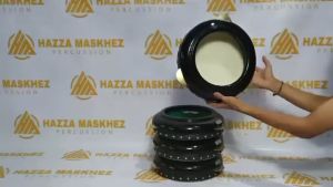 Rebana Hadroh Jepara Satuan Uk 30cm Kayu Mangga Kencer Kuningan Seng