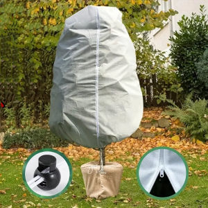 พืชฤดูหนาว WARM COVER ต้นไม้พุ่มไม้พืชป้องกันกระเป๋า Frost สําหรับ YARD Garden พืชต้นไม้ขนาดเล็กกับเย็น