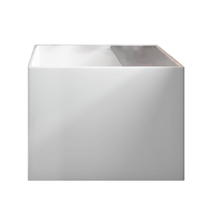 Indoor Acrylic Deep Soak Bathtub Portable Thin Edge Independent Miniature Japanese Style for Adult Home Use Small Apartment