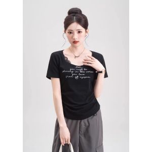 Áo Thun Tay Ngắn Viền Ren