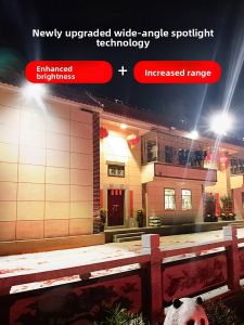 MaiMeng | Đèn đường năng lượng mặt trời ngoài trời công suất cao kiểu Trung Quốc hai đầu