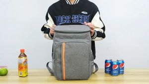 Cooler Backpack Lightweight Insulated Leakproof Cooler Bag-Lunch Backpack for Hiking Beach Camping