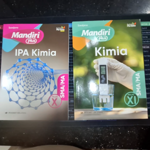 ERLANGGA - MANDIRI PLUS KIMIA KELAS 1/X DAN 2/XI SMA/MA KURIKULUM MERDEKA (TERBARU)