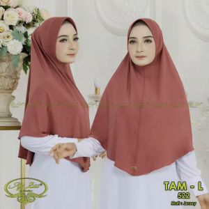 BISA COD Hijab Bergo Instan Pet Busa Kode TAM-L Bahan Jersi Korea Premium By Ory AjeZas Collection