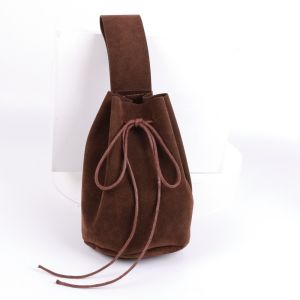 หนังเทียมยุคกลางชุดกระเป๋าสตางค์แบบพกพา Retro PU หนังสังเคราะห์เอวกระเป๋าเครื่องแต่งกายฮาโลวีน