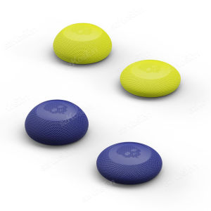 ใหม่ชุดตัวยึดผิวจอยสติ๊กฝาครอบแท่งอะนาล็อกตัวควบคุมฝาปิด PS5/PS4/Switch2 Pro (4ชิ้น) อุปกรณ์เสริมปุ่มป้องกัน