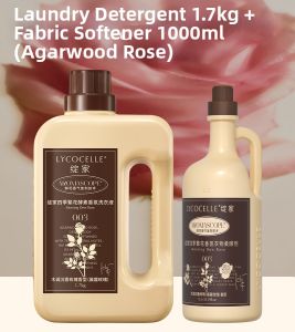 LYCOCELLE | Antibacterial Anti-mite Color Protect Scented Fabric Softening Laundry Detergent