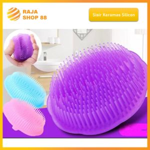 Sisir Keramas Bulat Sisir Sikat Rambut Pijat Head Massage Anti Ketombe