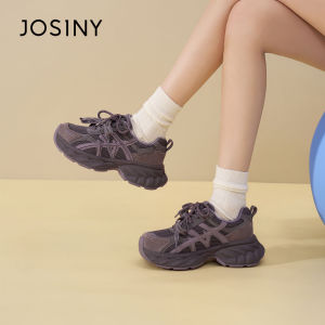 Josiny | Warm Fur Lined Thick Sole Dad Shoes