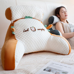 Gối Mềm Mát Mẻ Cho Ghế Sofa Và Giường Gối Tựa Lưng Bằng Vải Nhung Mùa Hè 2025 Gối Hình Thú PP Cotton Có Thể Tháo Rời