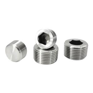 BAIRUITE | Stainless Steel Hex Cap NPT Oil Plug 2/4/6/1 Inch