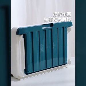 พร้อมส่ง ที่คว่ําจาน ที่เก็บจาน จัดเก็บได้มิดชิดกว่าเดิม พร้อมถาดรองน้ำ