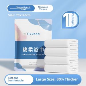 Disposable Thickened Portable Bath Towel Individual Packaging Travel Essential Compression Towel for Outdoor Camping Hiking