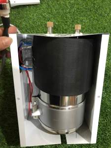 Bầu nóng 2 lít có đèn và hộp nối nhanh- máy lọc nước nóng lạnh