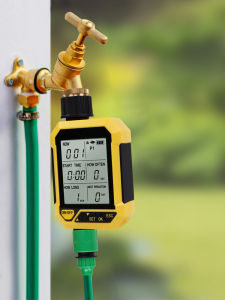 Automatic Water Timer Smart Irrigation Controller Digital Faucet Water Timer for Garden Lawn Drip Irrigation System Waterproof and Durable