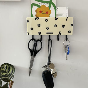Nan Dao Bao She Doorway Cream Style Home Storage Wall Mounted Key Hook Stainless Steel Material Lightweight Easy to Install