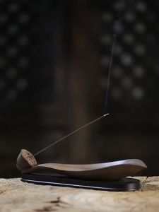 天缘阁Lotus Incence Stick Holder Vintage Incense Burner Joss Stick Holder Sandalwood Incence Sticks