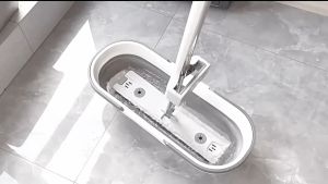 เซ็ทไม้ถูพื้น พร้อมถัง ( สินค้าพร้อมส่ง) ไม้ถูหัวฟองน้ำดันน้ำดันฝุ่น ซึมซับน้ำได้ดี ใช้งานง่ายมีที่จับบีบน้ำออก สะดวกต่อการใช้งาน