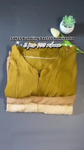 Promo Gratis Ongkir 3 pcs 100k Daster Asmiranda Rayon Premium Busui Resleting Depan
