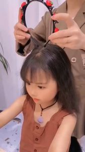 L4-K05 เครื่องประดับผมเด็กผู้หญิง ที่คาดผม ที่คาดผมเด็กน่ารัก กิ๊บถัก กิ๊บไม่บาดผ้าโพกศีรษะ