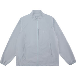 FPA | Structured Textured Stripe Reflective Spring Lightweight Loose Fit Couples Jacket