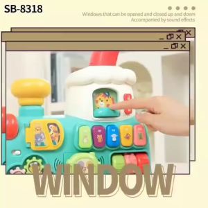 Ready Stock 5in1 Musical Baby Walker Baby Walkers Learning Walker Baby Push Walker Music Toddler Walk Assistance