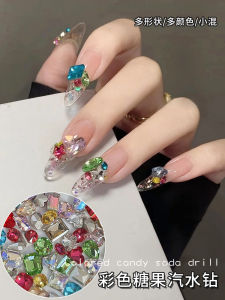 Nail Art Decorations Diamond Nail Art Decorative Accessories Irregular Shape Colorful Diamonds New 2025 Fashion Beauty Tools