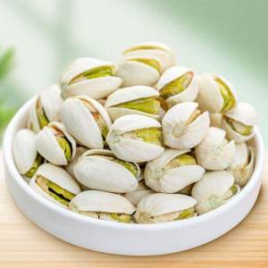 Non-Bleached Large Unpeeled Opened Dried Pistachio Nuts 500g