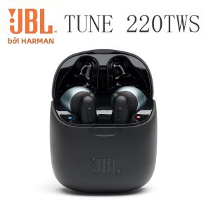 JBL | Tai Nghe Nhét Tai Không Dây Bluetooth JBL Tune220 Dùng Hàng Ngày Điều Khiển Cảm Ứng Điều Chỉnh Âm Lượng Dành Cho Người Lớn (nam/nữ)