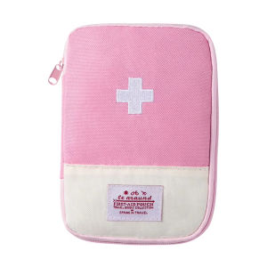 Mini Portable First Aid Kit - Travel Medicine Storage Bag for Outdoor Camping Emergency & Daily Survival