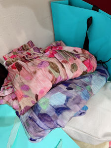 Girls Summer Anti-Mosquito Pants Dyed Loose Thin Lantern Pants Cotton Blend Fabric Breathable Comfortable Korean Style Childrens Clothing