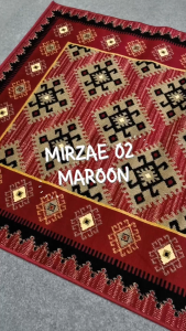 MIRZAE Karpet Lantai 210x300 MZ02 Maroon
