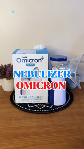 Alat Terapi Pernapasan Handheld Nebulizer Inhaler Atomizer Versi Rechargeable