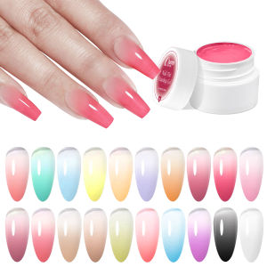 20-Color Gel Nail PolishLong-Lasting AutumnBlush gradient Effect Firm Glue Alcohol-Free DIY Manicure Kit Christmas Gift