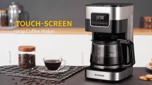 [BH 1 NĂM] Máy pha cà phê tự động cao cấp thương hiệu Shardor CM1429TA-GS - Hàng Chính Hãng Nhập Khẩu