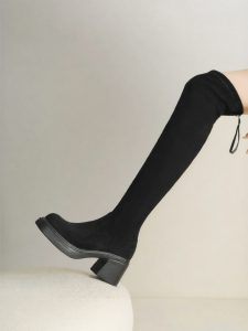 Josiny | Thick-Heeled Slimming Knee-High Boots