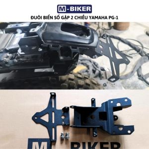 Đuôi biển số yamaha pg1 phụ kiện yamaha pg1 đuôi biển số gập 2 chiều
