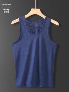 XPR | Mens Ice Silk Lightweight Vest for Summer Fitness with Loose & Quick Dry Features