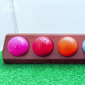 GVOVLVF | Household Golf Ball Storage Rack Display Rack Golf Ball Storage Shelf Wooden Golf Ball Rack Golf Gift
