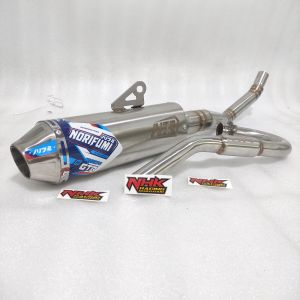 KNALPOT NORIFUMI WHOOPS GTR KLX BF S L G 150 DTRACKER 150 WR 155 KNALPOT CRF 150 BORE UP KOMPETISI