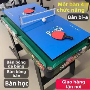 LIVING STONES | Foldable Four-in-One Home Billiard Table