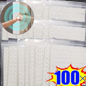 50/100Pcs Transparent Anti-collision Grain Silicone Circular Self-adhesive Particles Anti Slip Shock Absorber Foot Pads Damper